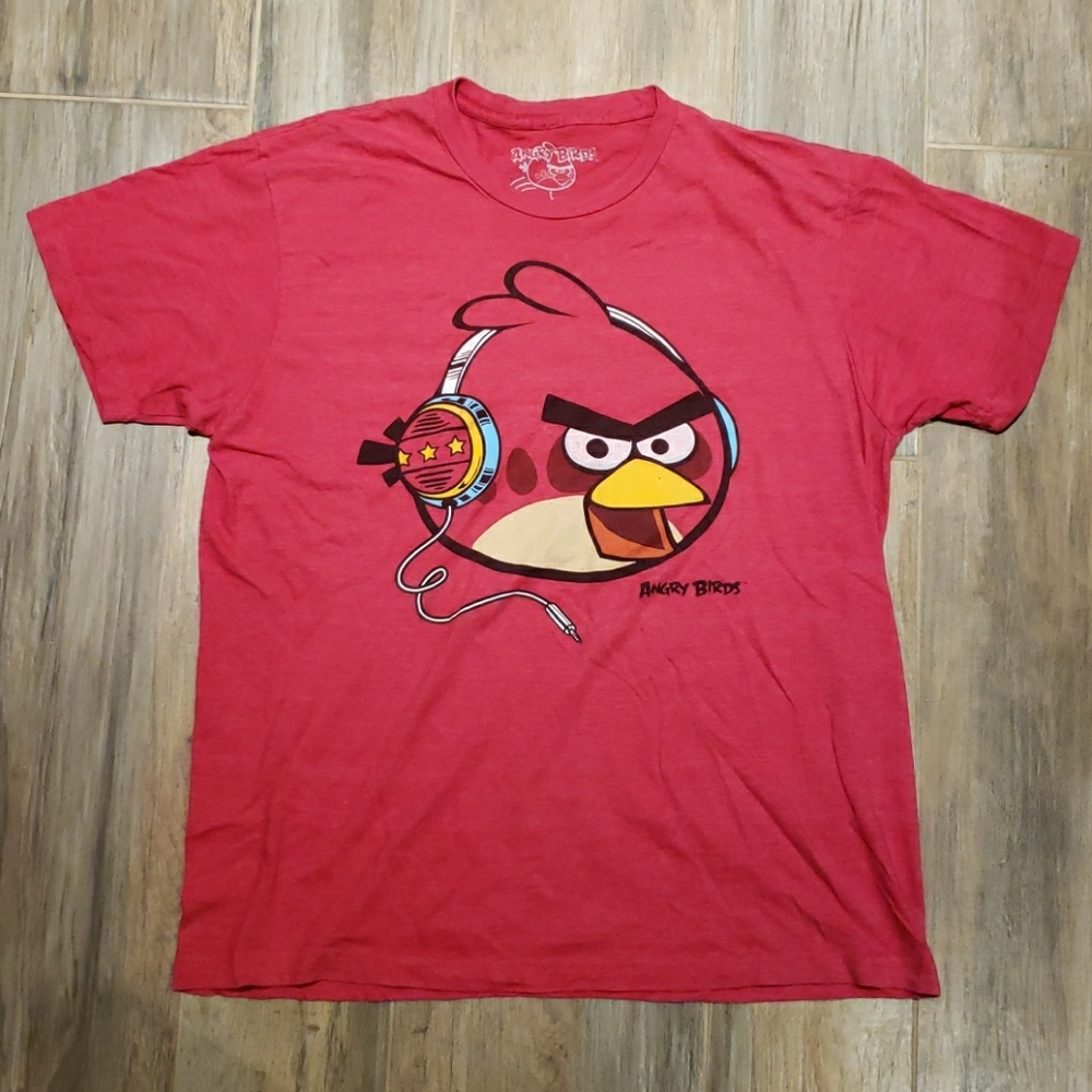 Fifth Sun Angry Birds Tee Shirt Short Sleeve